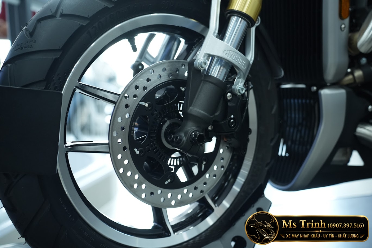 Hyosung GV350X tại Vĩnh Long - Cruiser 350cc Phong Cách Mỹ Cơ Bắp, Cá Tính