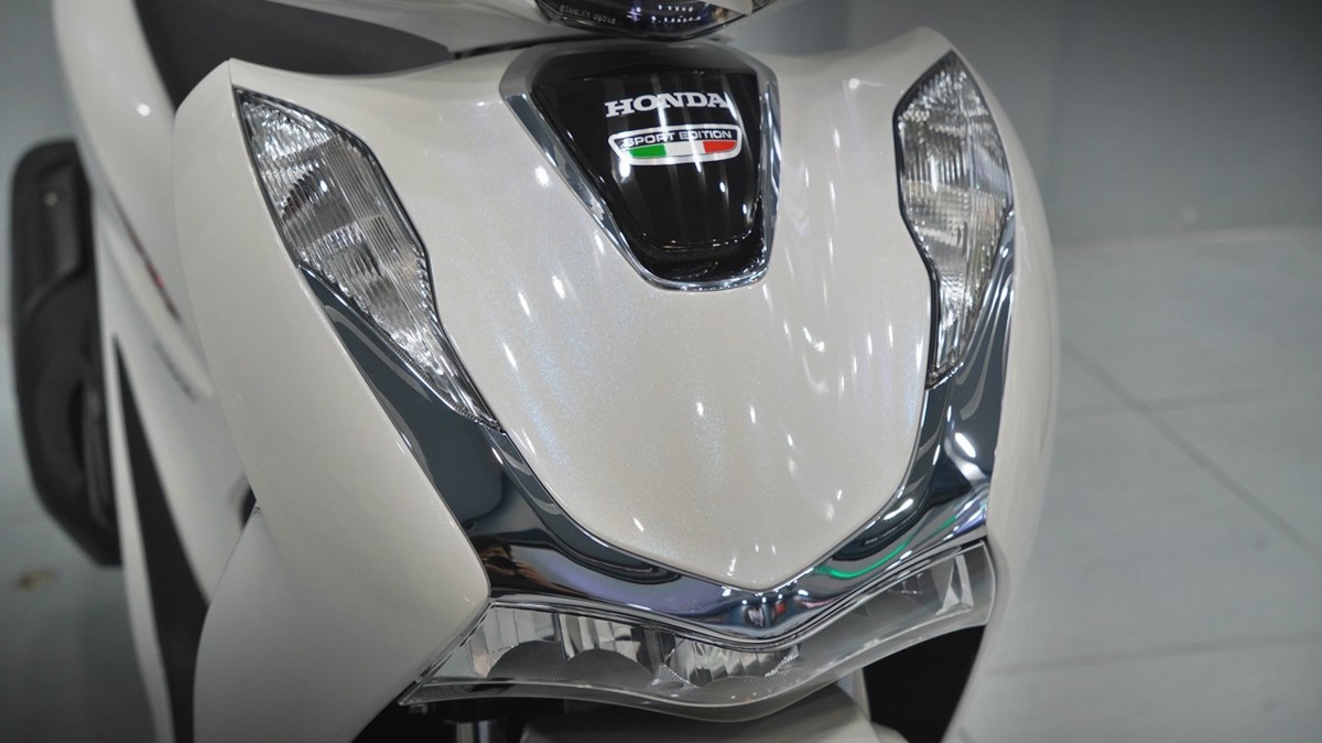 Honda SH150 trắng pha lê nhập Ý 2026 tại Vĩnh Long - Sport Edition chính ngạch, chuẩn chất Ý