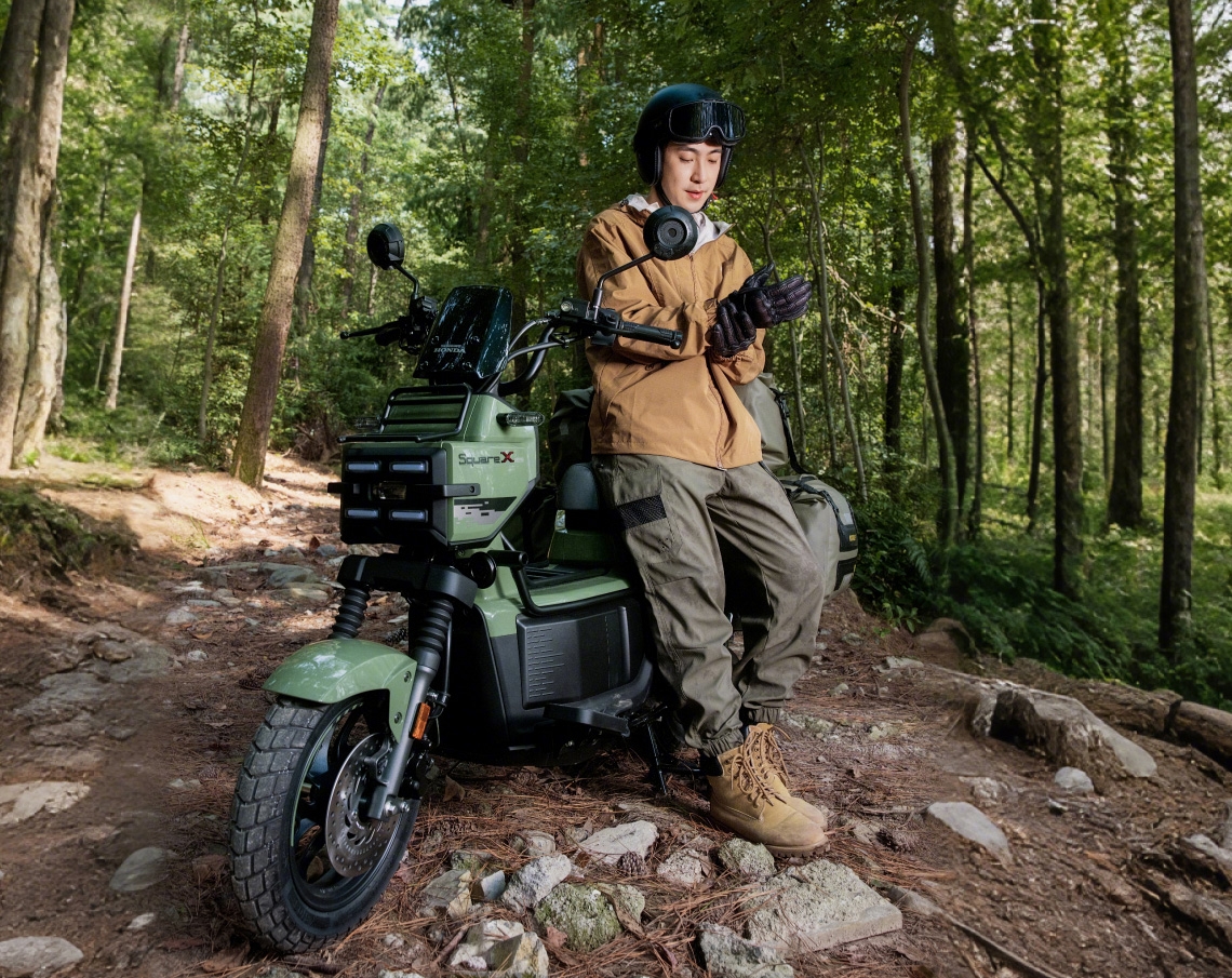 Honda SquareX125 - Xe tay ga vuông nhập chính ngạch, phân phối tại Vĩnh Long