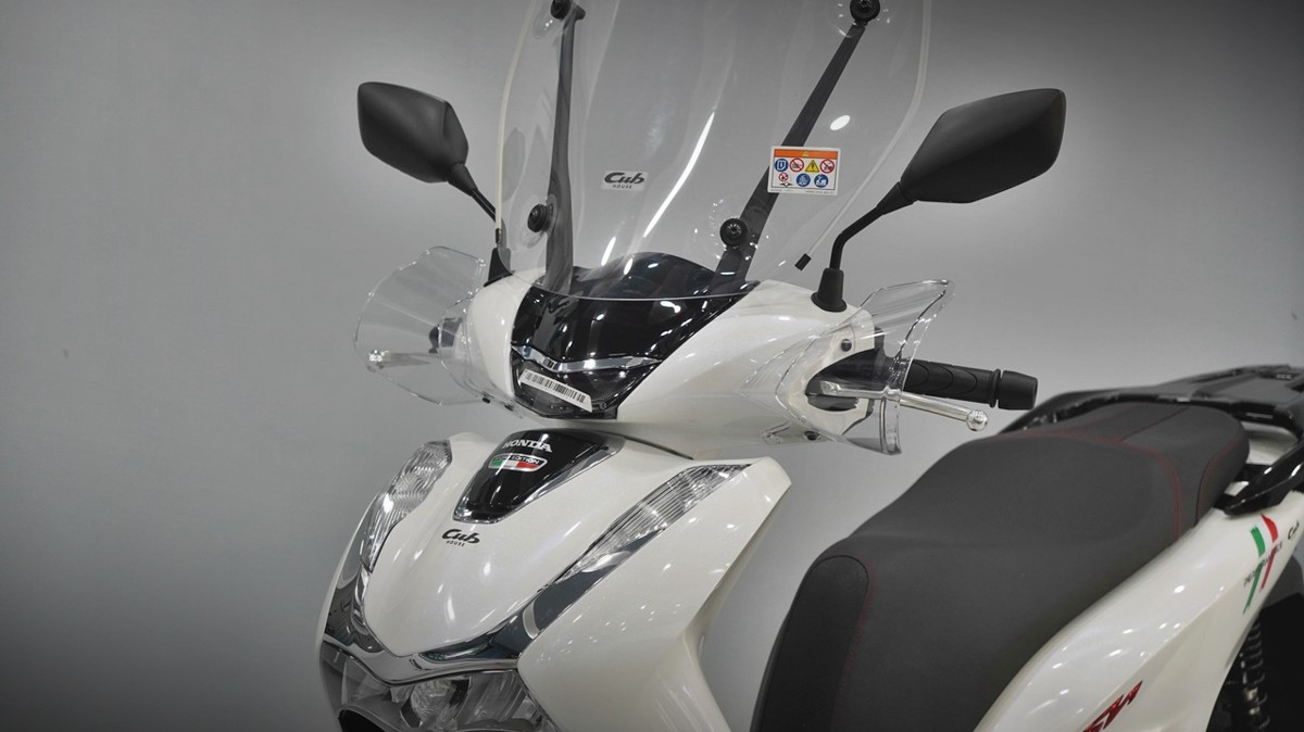 Honda SH150 trắng pha lê nhập Ý 2026 tại Vĩnh Long - Sport Edition chính ngạch, chuẩn chất Ý