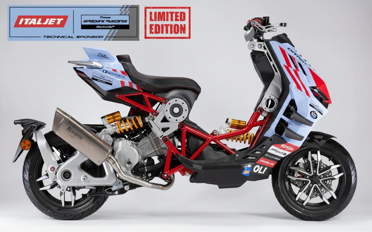 Italjet Dragster 300 Gresini Racing Tại Vĩnh Long - Chiếc Scooter Ý Khiến Dân Chơi Xe Phải Ngoái Nhìn