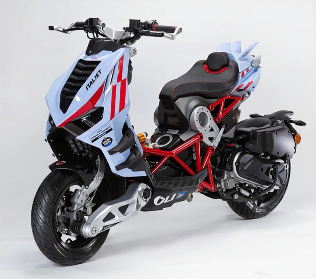 Italjet Dragster 300 Gresini Racing Tại Vĩnh Long - Chiếc Scooter Ý Khiến Dân Chơi Xe Phải Ngoái Nhìn