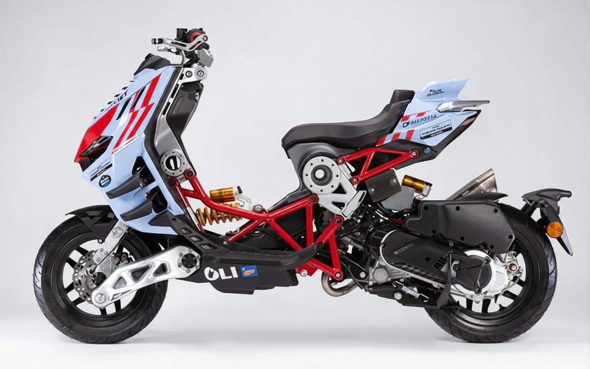 Italjet Dragster 300 Gresini Racing Tại Vĩnh Long - Chiếc Scooter Ý Khiến Dân Chơi Xe Phải Ngoái Nhìn