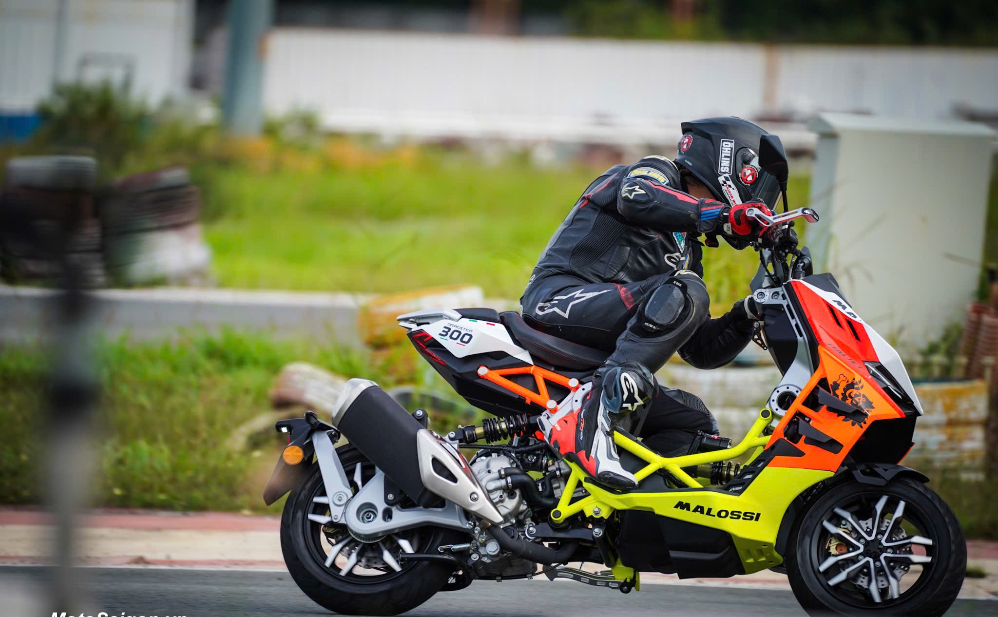 Italjet Dragster 300 Malossi, Xe Tay Ga Đua Nội Thành Thương Hiệu Italy tại Vĩnh Long