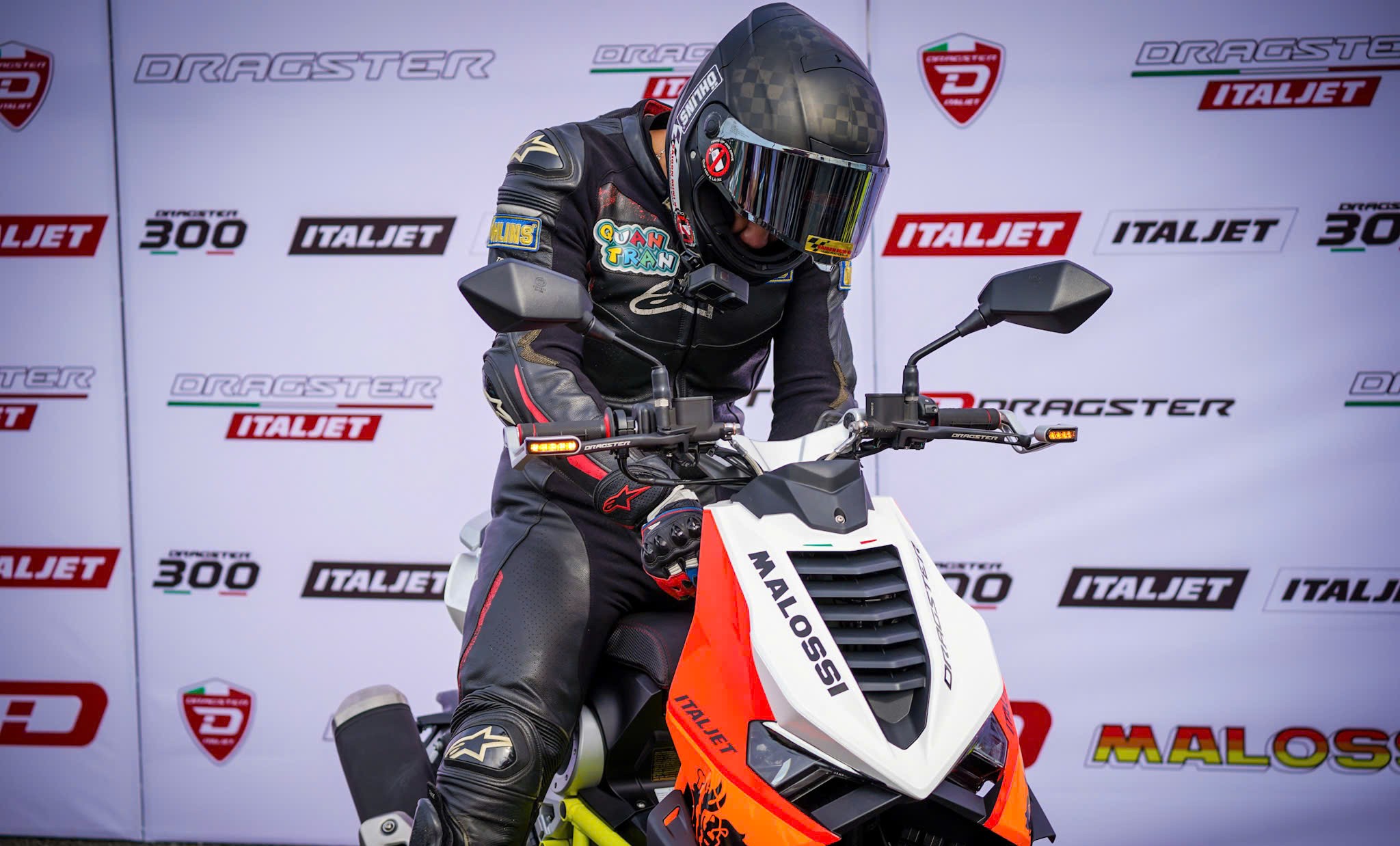 Italjet Dragster 300 Malossi, Xe Tay Ga Đua Nội Thành Thương Hiệu Italy tại Vĩnh Long
