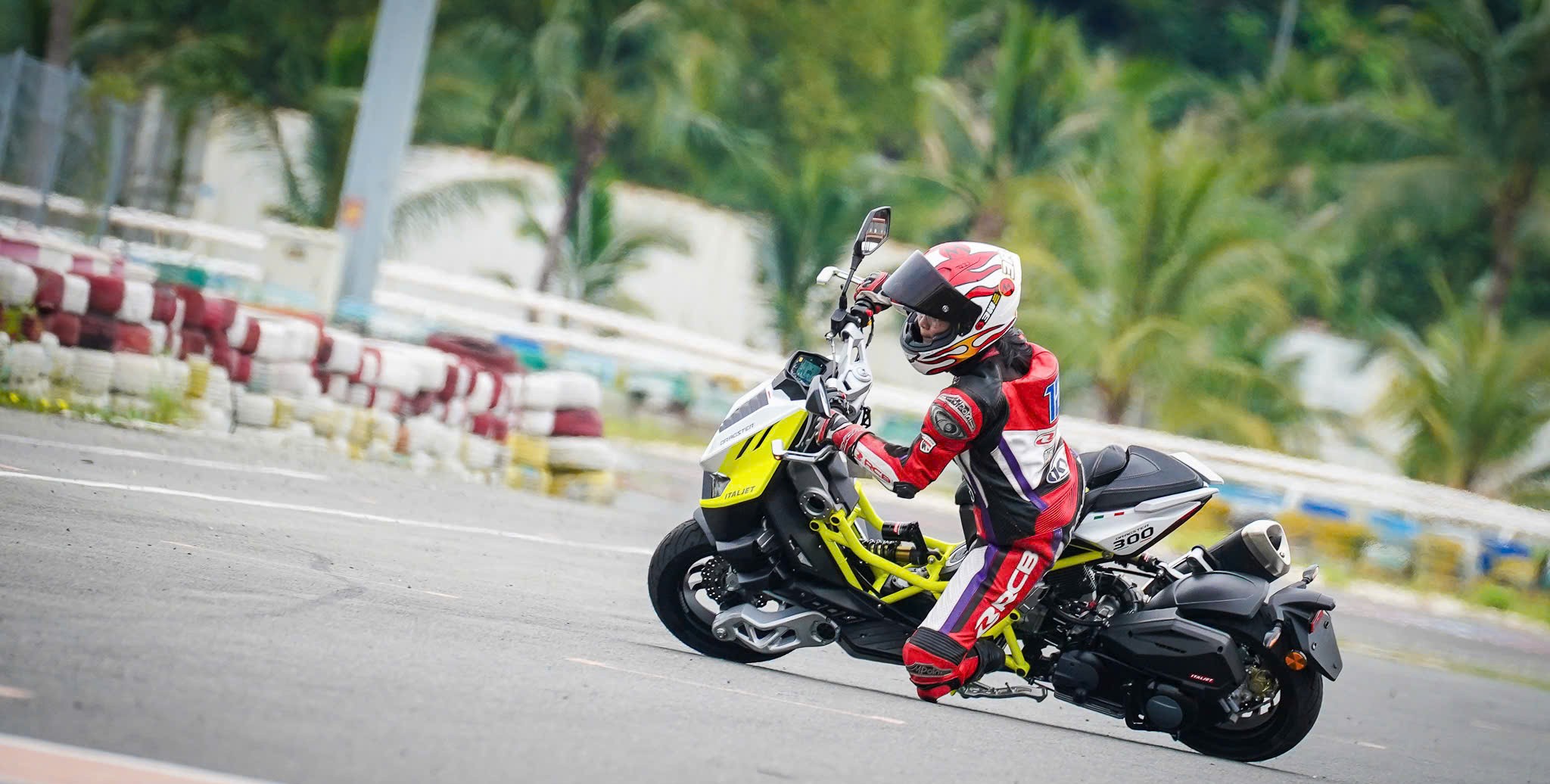 Italjet Dragster 300 Malossi, Xe Tay Ga Đua Nội Thành Thương Hiệu Italy tại Vĩnh Long