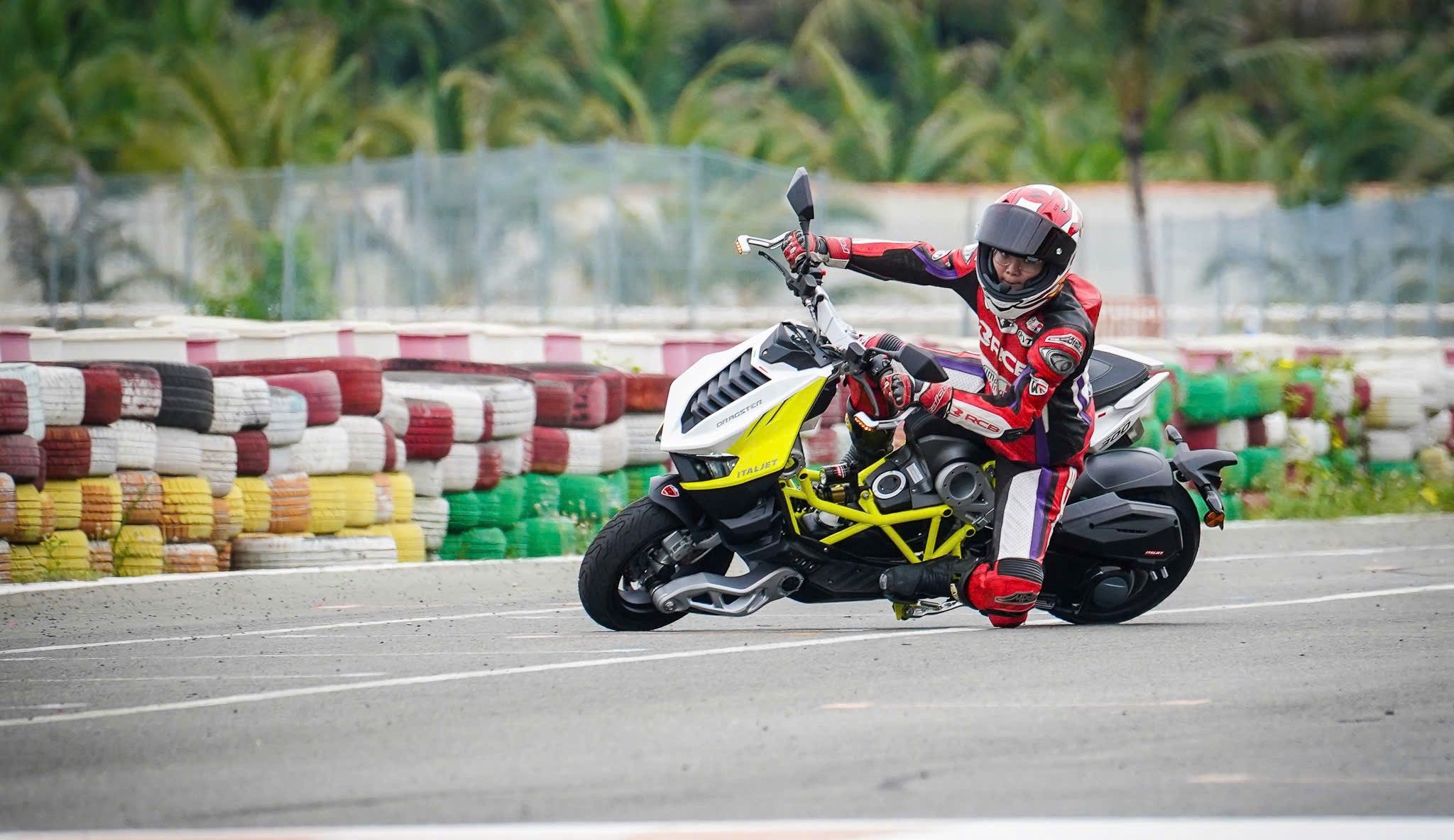 Italjet Dragster 300 Malossi, Xe Tay Ga Đua Nội Thành Thương Hiệu Italy tại Vĩnh Long