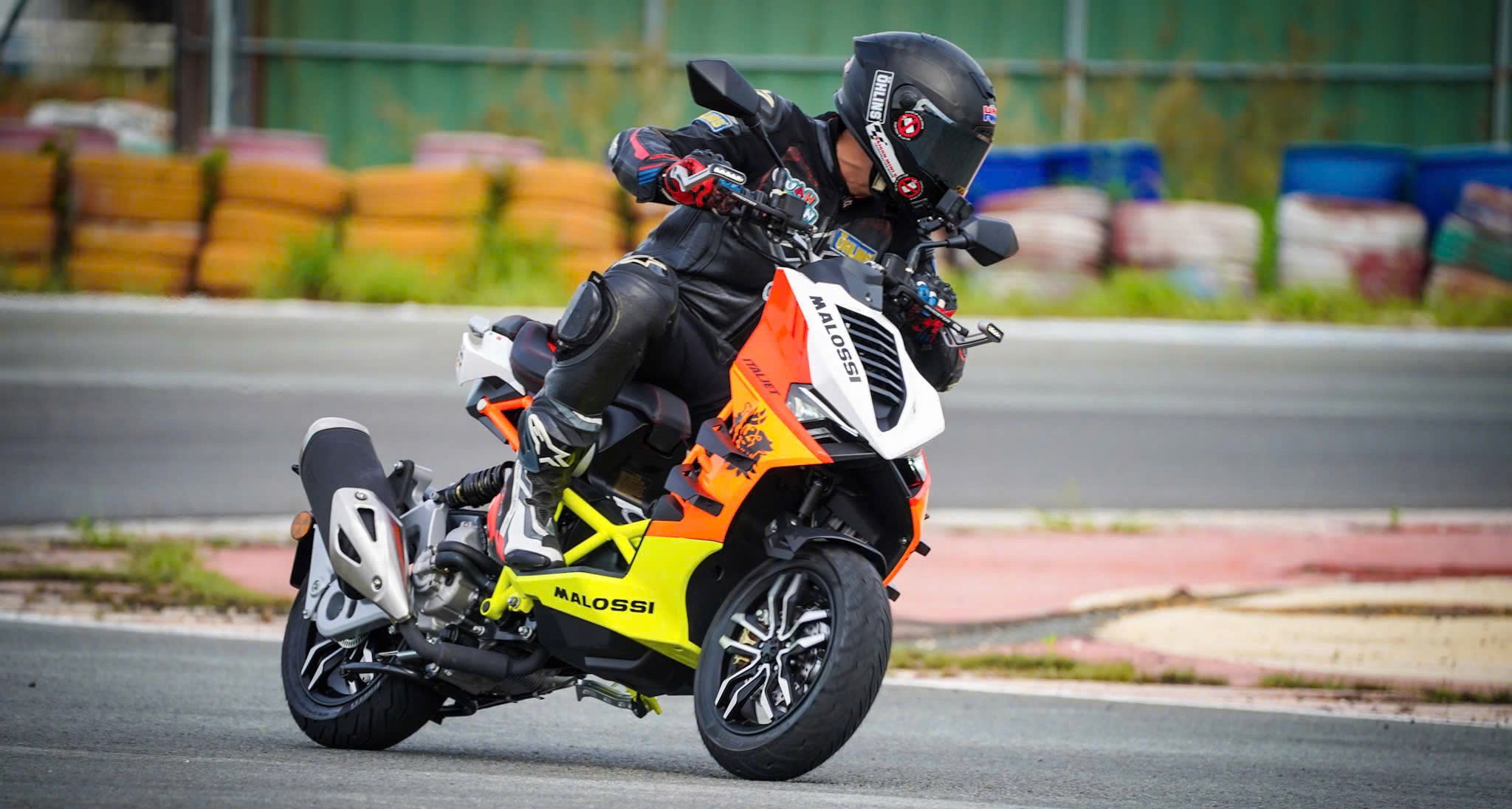 Italjet Dragster 300 Malossi, Xe Tay Ga Đua Nội Thành Thương Hiệu Italy tại Vĩnh Long