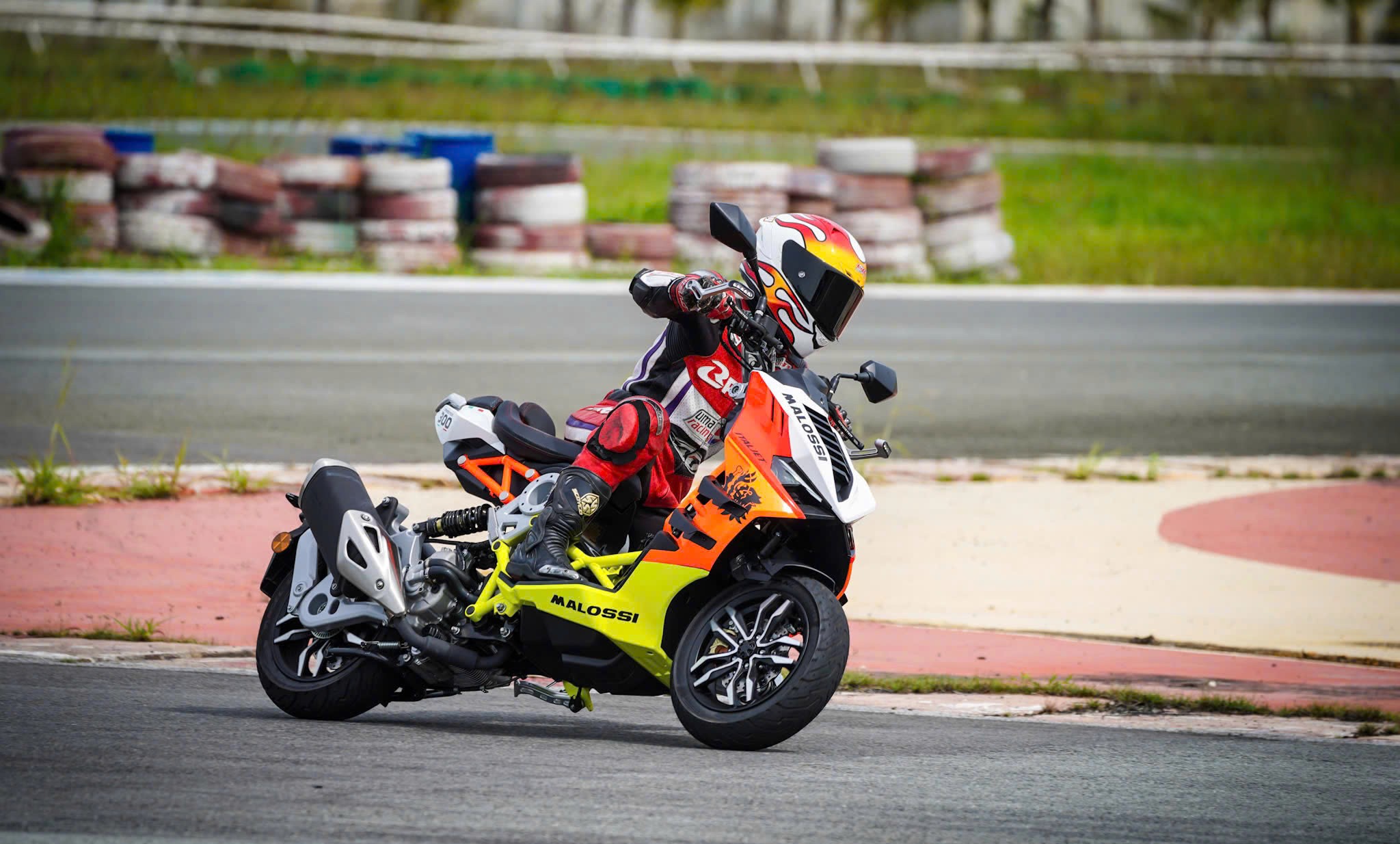 Italjet Dragster 300 Malossi, Xe Tay Ga Đua Nội Thành Thương Hiệu Italy tại Vĩnh Long