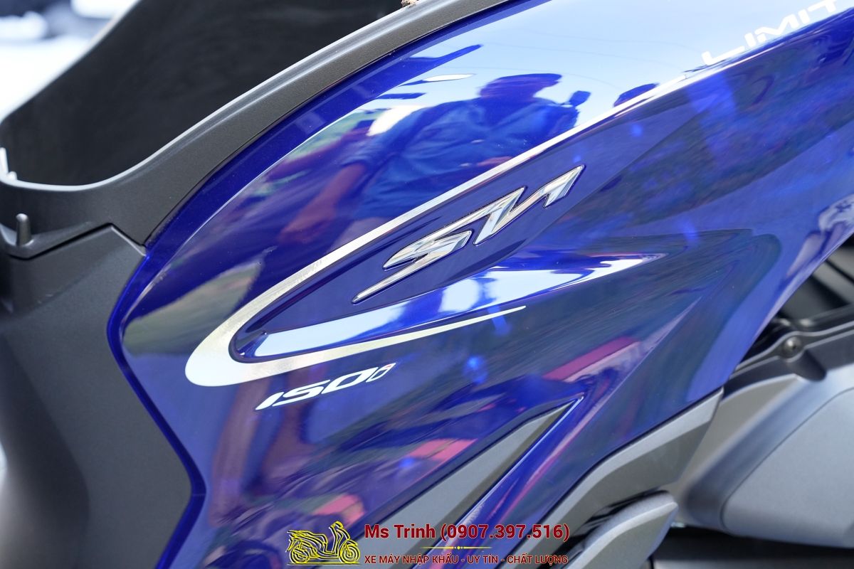Honda SH150 Vetro Blue 2026 Limited Edition - Siêu phẩm SH Ý dàn áo xanh trong suốt cực hiếm tại Vĩnh Long