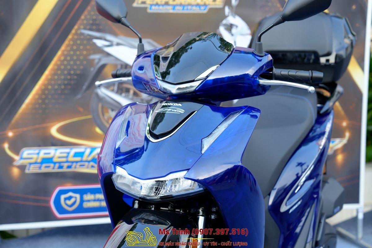 Honda SH150 Vetro Blue 2026 Limited Edition - Siêu phẩm SH Ý dàn áo xanh trong suốt cực hiếm tại Vĩnh Long