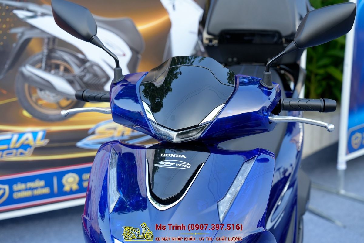 Honda SH150 Vetro Blue 2026 Limited Edition - Siêu phẩm SH Ý dàn áo xanh trong suốt cực hiếm tại Vĩnh Long