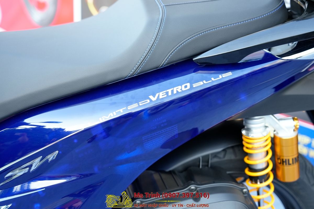 Honda SH150 Vetro Blue 2026 Limited Edition - Siêu phẩm SH Ý dàn áo xanh trong suốt cực hiếm tại Vĩnh Long