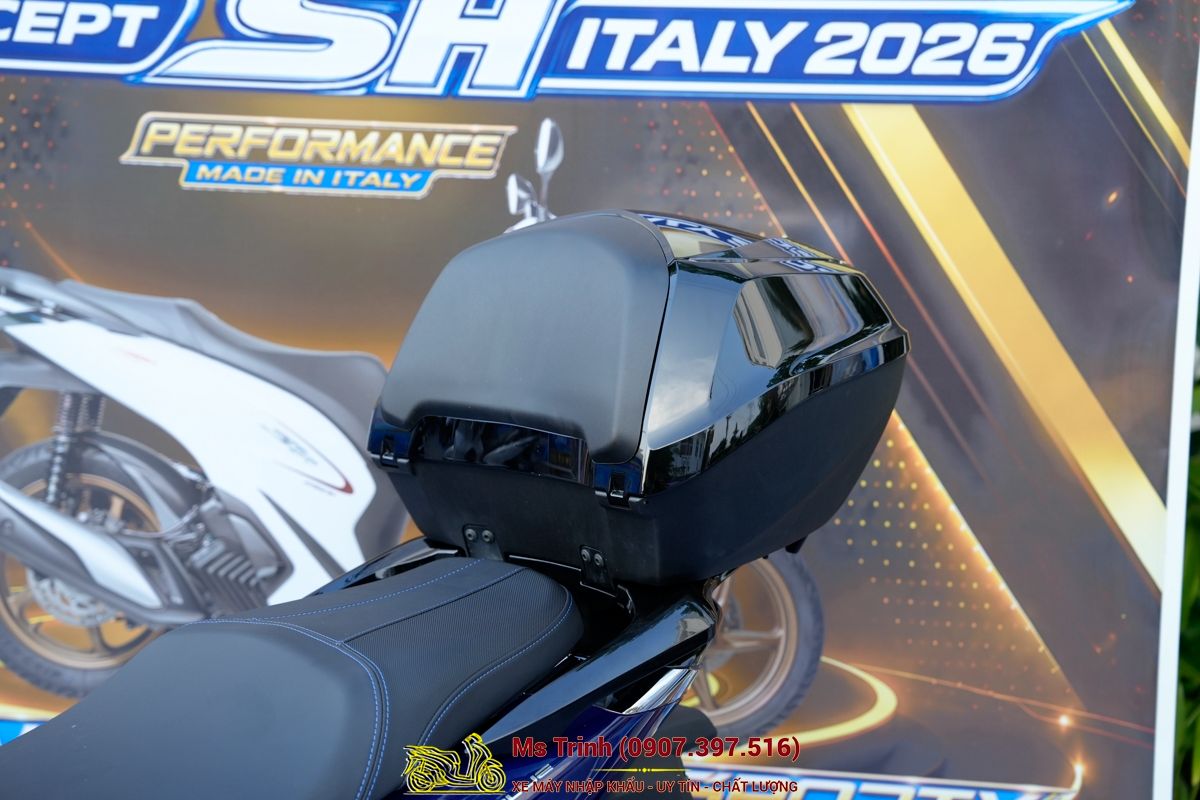 Honda SH150 Vetro Blue 2026 Limited Edition - Siêu phẩm SH Ý dàn áo xanh trong suốt cực hiếm tại Vĩnh Long
