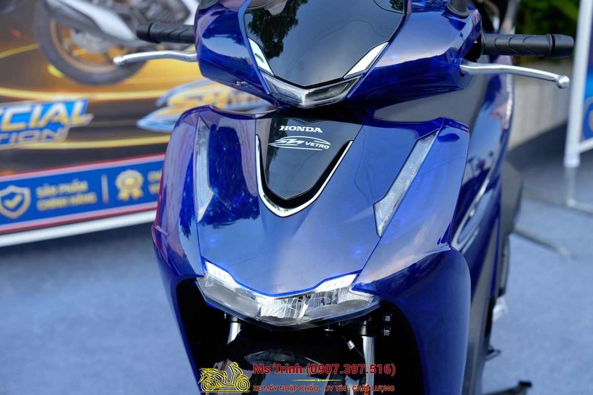 Honda SH150 Vetro Blue 2026 Limited Edition - Siêu phẩm SH Ý dàn áo xanh trong suốt cực hiếm tại Vĩnh Long