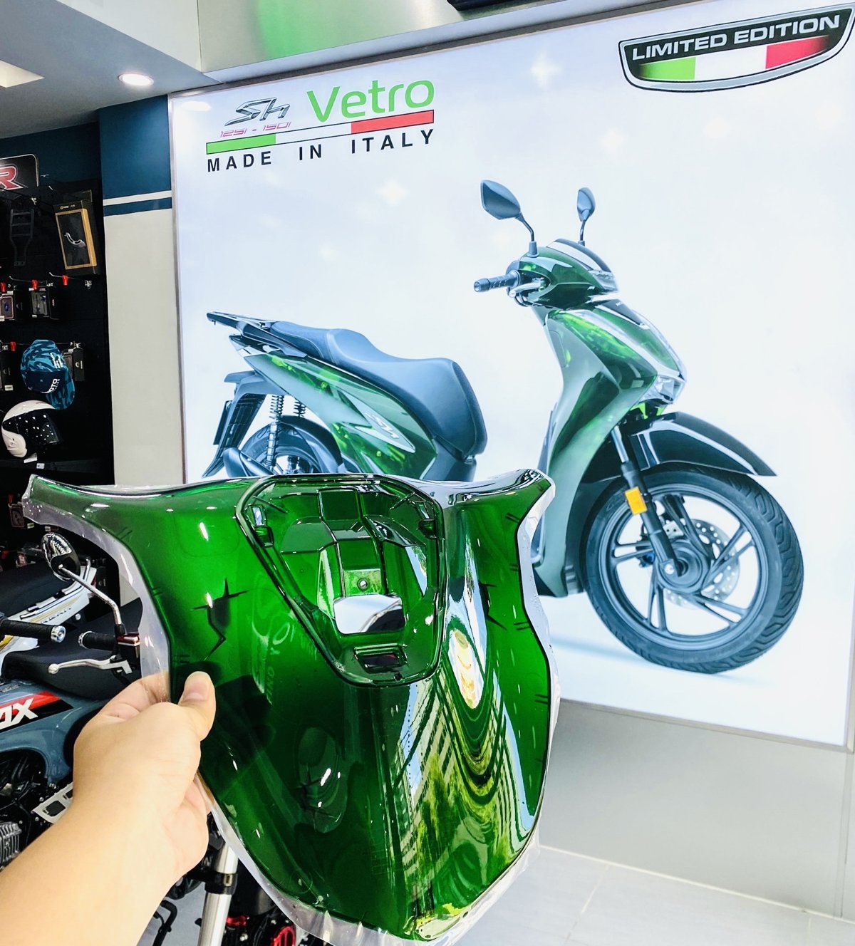 Honda SH150i Vetro 2025, Made In Italy, Nhập Chính Hãng Từ Ý tại Vĩnh Long