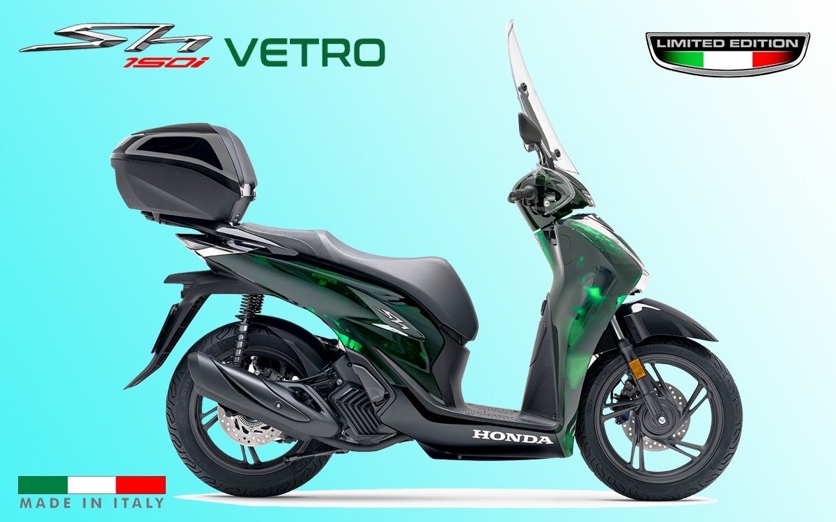 Honda SH150i Vetro 2025, Made In Italy, Nhập Chính Hãng Từ Ý tại Vĩnh Long