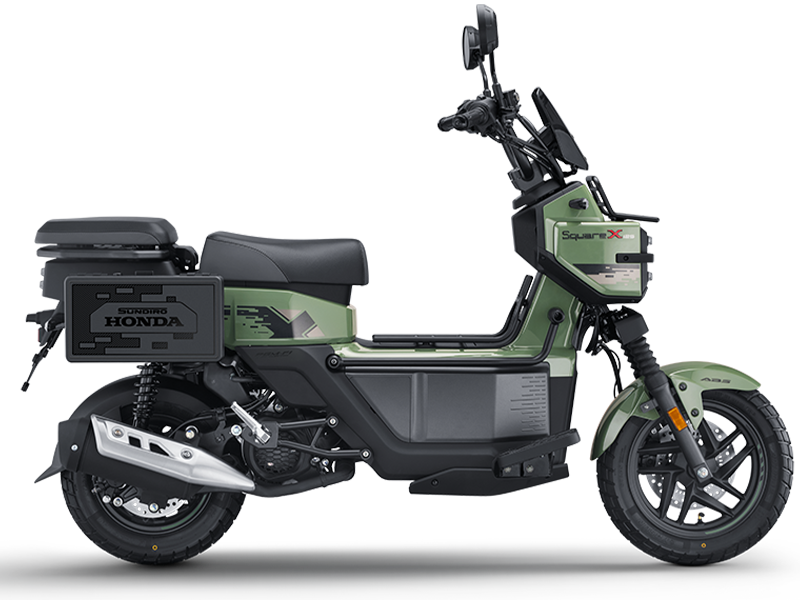 Honda Square X125 ABS - Mẫu xe 125cc thiết kế vuông độc đáo, trang bị ABS an toàn tại Vĩnh Long