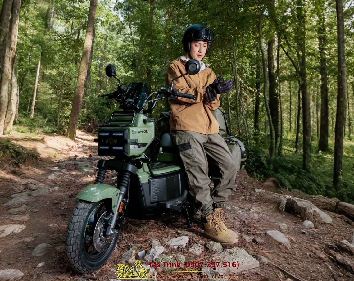 Honda Square X125 ABS - Mẫu xe 125cc thiết kế vuông độc đáo, trang bị ABS an toàn tại Vĩnh Long