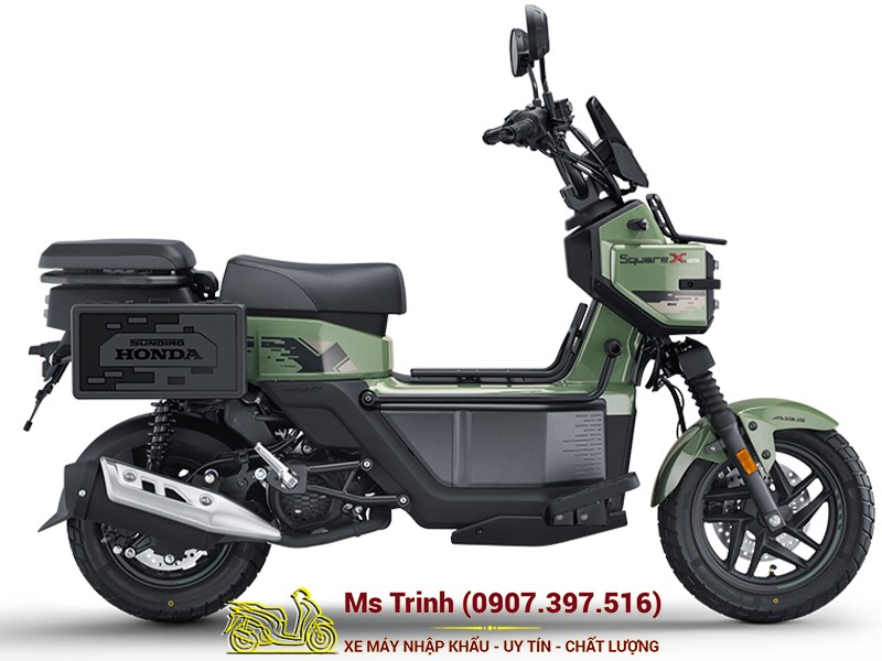 Honda Square X125 ABS - Mẫu xe 125cc thiết kế vuông độc đáo, trang bị ABS an toàn tại Vĩnh Long