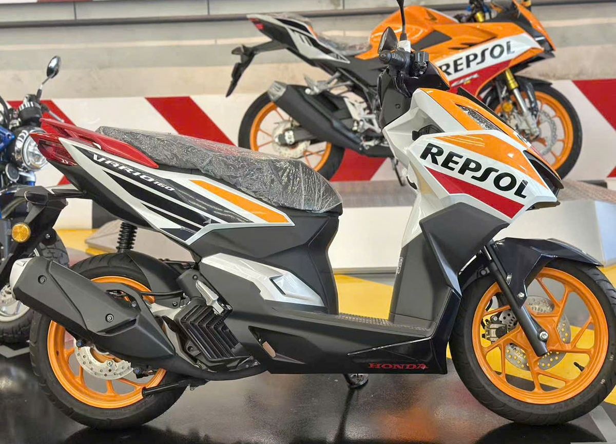 Honda Vario160 Repsol Edition, Giới hạn 2.000 xe, NK Malaysia tại Vĩnh Long