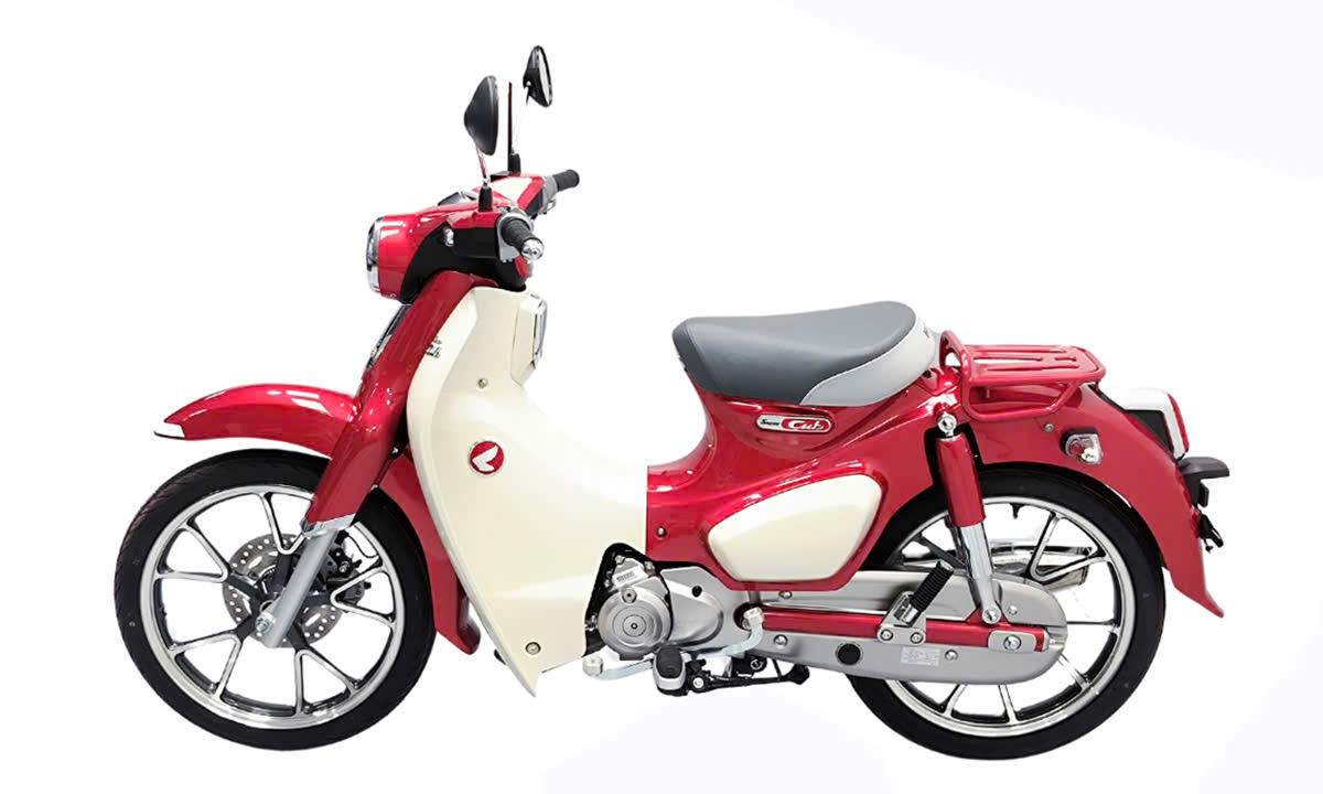 Honda Super C125 ABS, Nhập Nhật, Chính Hãng Màu Đỏ Cuối Cùng tại Vĩnh Long