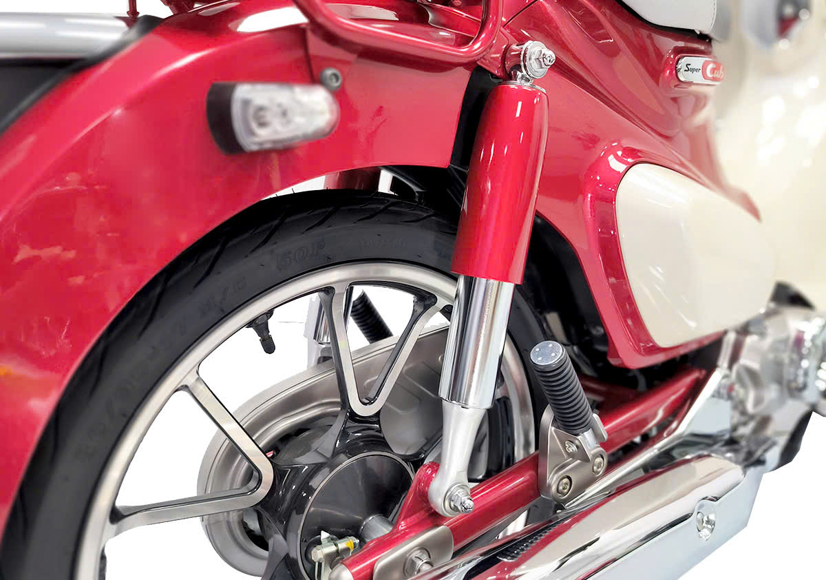 Honda Super C125 ABS, Nhập Nhật, Chính Hãng Màu Đỏ Cuối Cùng tại Vĩnh Long