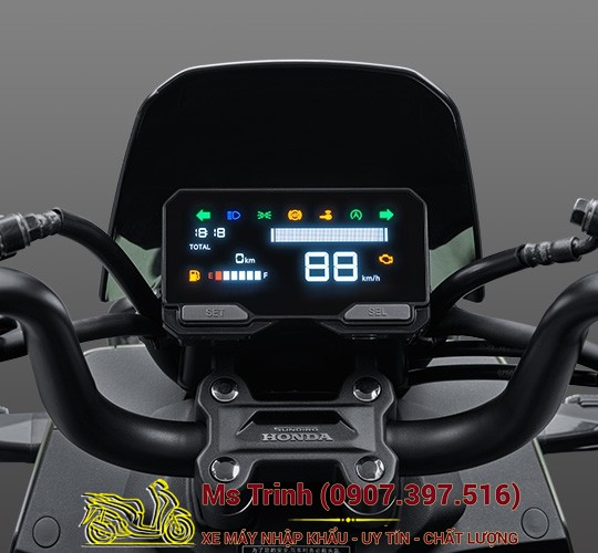 Honda Square X125 ABS - Mẫu xe 125cc thiết kế vuông độc đáo, trang bị ABS an toàn tại Vĩnh Long