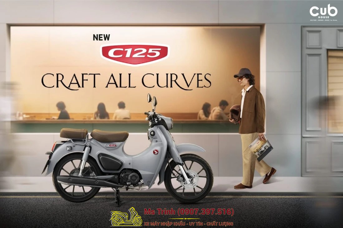 Honda Super Cub C125 nhập Thái ABS 2026 tại Vĩnh Long - Giá Tốt, Có Sẵn Xe