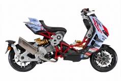 Italjet Dragster 300 Gresini Racing Tại Vĩnh Long - Chiếc Scooter Ý Khiến Dân Chơi Xe Phải Ngoái Nhìn