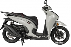 Honda SH350i nhập Ý 2026 tại Vĩnh Long - SH350i Sporty Trắng Nhám, Xám Bóng Đẳng Cấp Chuẩn Ý
