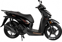 Honda SH150i nhập Ý 2026 Sporty màu đen tại Vĩnh Long - Mẫu SH Ý cao cấp được săn đón nhất hiện nay