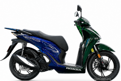 Honda SH150i Vetro Green - Sapphire tại Vĩnh Long: SH Ý Limited 200 xe