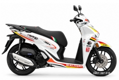 Honda SH150 Ý Malossi 2026 tại Vĩnh Long - Tem custom thể thao, dáng SH thanh lịch